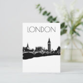 Carte Postale Londres et Big Ben (Debout devant)