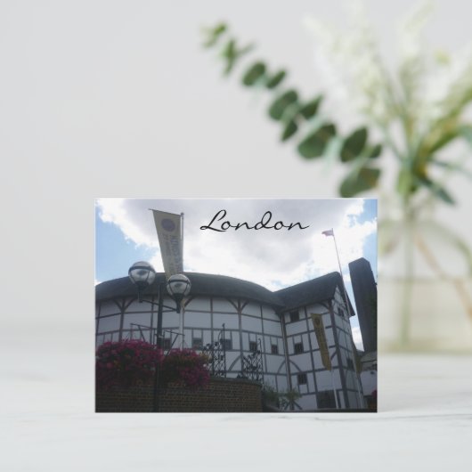 Carte Postale londres globe (Debout devant)