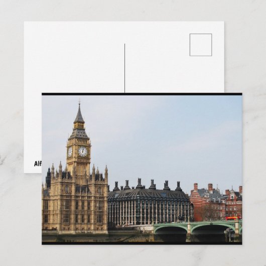 Carte Postale Londres Intemporel (Devant / Derrière)