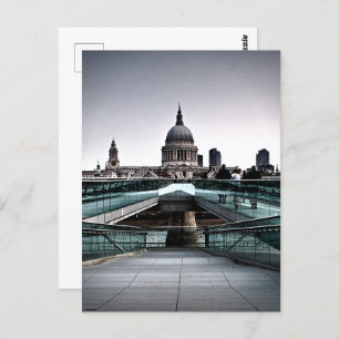 Carte Postale Londres - Millennium Bridge & St Pauls (6334)