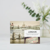 Carte postale Londres moderne (Debout devant)