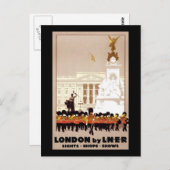 Carte Postale Londres par LNER (Devant / Derrière)