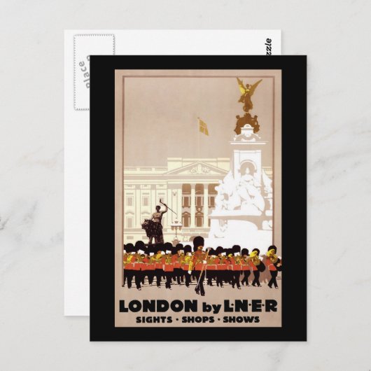 Carte Postale Londres par LNER (Devant / Derrière)
