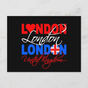 Carte postale Londres - personnaliser !