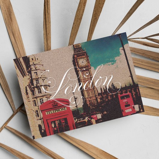 Carte Postale Londres photo Vintage