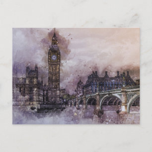 Carte Postale Londres, Royaume-Uni
