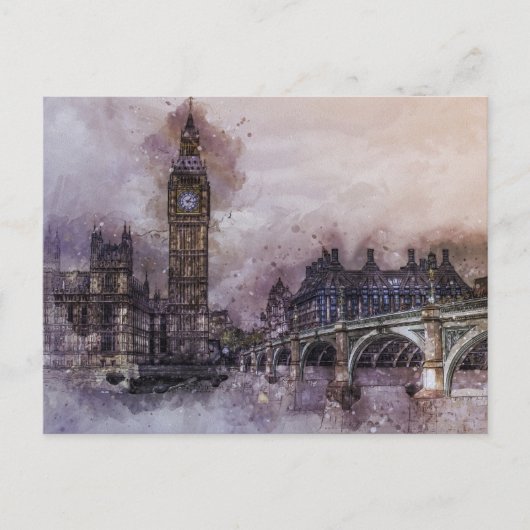 Carte Postale Londres, Royaume-Uni (Devant)