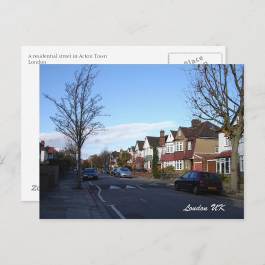 Carte Postale Londres Royaume-Uni (Devant / Derrière)