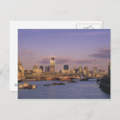 Carte Postale Londres Skyline 2 (Devant / Derrière)