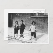 Carte Postale Londres Slums (Devant / Derrière)