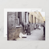 Carte Postale Londres Slums (Devant / Derrière)