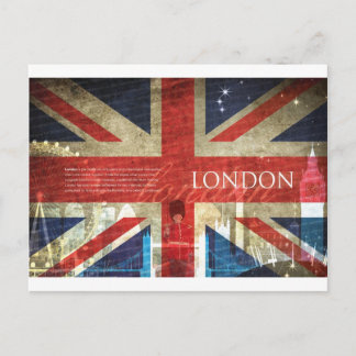 Carte Postale Londres Union Jack
