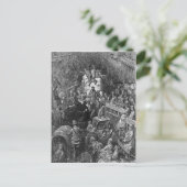 Carte Postale Londres victorienne - A City Throufare (Debout devant)