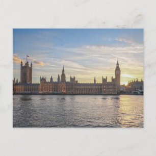 Carte Postale londres westminster parlement big ben