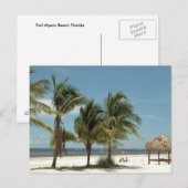 Carte Postale Lone Beach À Fort Myers Beach Floride (Devant / Derrière)