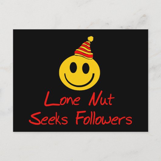 Carte Postale Lone Nut Cherche Des abonnés (Devant)