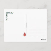 Carte Postale Lonely Bird (Dos)