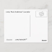 Carte postale Lonely Caterpillar "Missing you" (Dos)