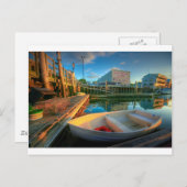 Carte Postale Lonely Dingy - Belfast, Maine (Devant / Derrière)