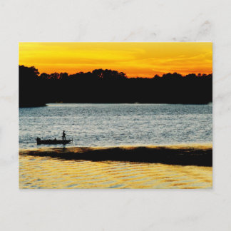 Carte Postale Lonely Fisherman