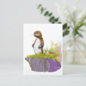 Carte Postale Lonely Otter (Debout devant)