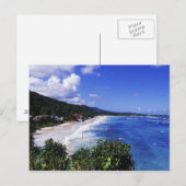 Carte Postale Long Bay, Port Antonio, Jamaïque (Devant / Derrière)