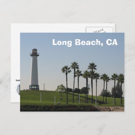 Carte postale Long Beach ! (Devant / Derrière)