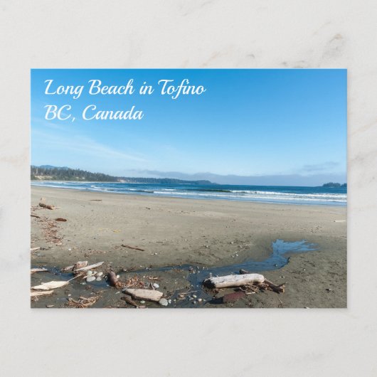 Carte Postale Long Beach à Tofino - BC, Canada (Devant)