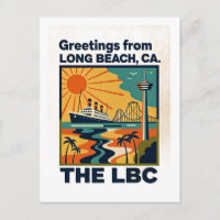 Long Beach CA LBC Voyage Rétro