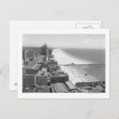 Carte Postale Long Beach, California Coastline and Beach (Devant / Derrière)