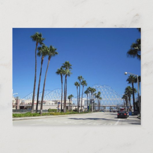 Carte Postale Long Beach Downtown (Devant)