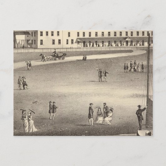 Carte Postale Long Beach House, Long Beach, NJ (Devant)