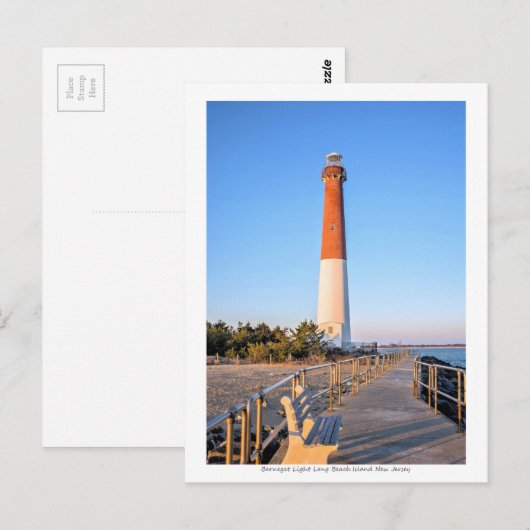 Carte Postale Long Beach Island. (Devant / Derrière)