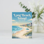 Carte Postale Long Beach Island, New Jersey (Debout devant)