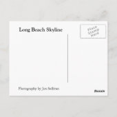 Carte Postale Long Beach Skyline (Dos)