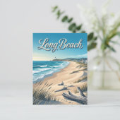 Carte Postale Long Beach, Washington (Debout devant)