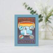 Carte Postale Long Beach, Washington Travel (Debout devant)