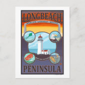 Carte Postale Long Beach, Washington Travel (Devant)