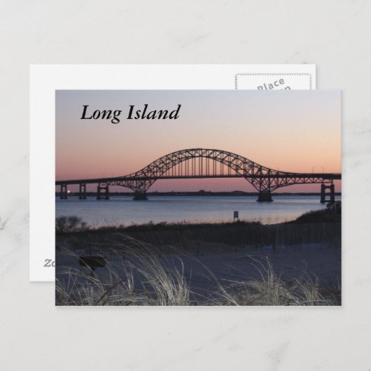Carte postale Long Island (Devant / Derrière)