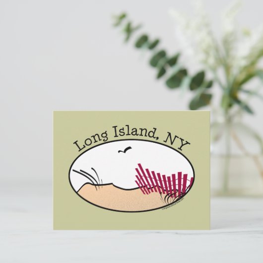 Carte Postale Long Island (Debout devant)