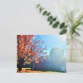 Carte Postale Long Island Autumn Fall Farm Grange New York (Debout devant)