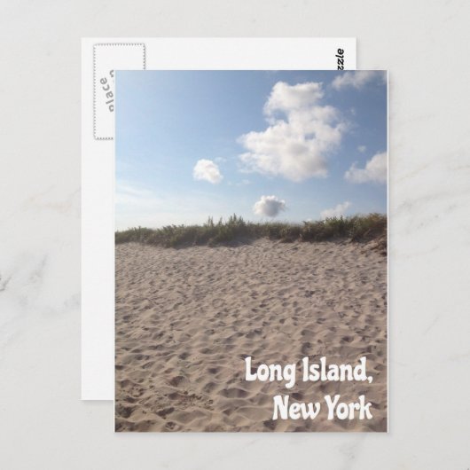 Carte postale Long Island, New York (Devant / Derrière)