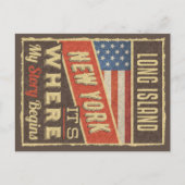 Carte Postale Long Island New York (Devant)