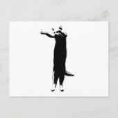 Carte Postale Long mème de chat (Devant)