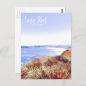 Carte Postale Long Reef Sydney Northern Beaches Voyage rétro (Devant / Derrière)