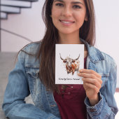 Carte Postale Longhorn Legacy, coutume