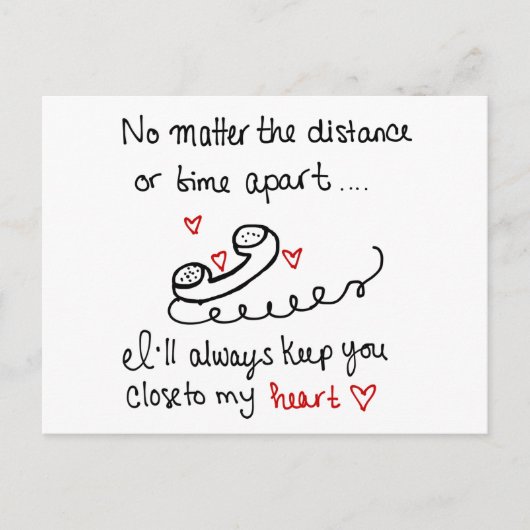 Carte postale longue distance (Devant)