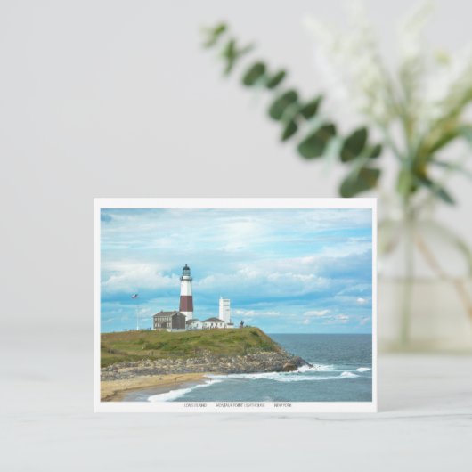 Carte Postale Longue île (Debout devant)