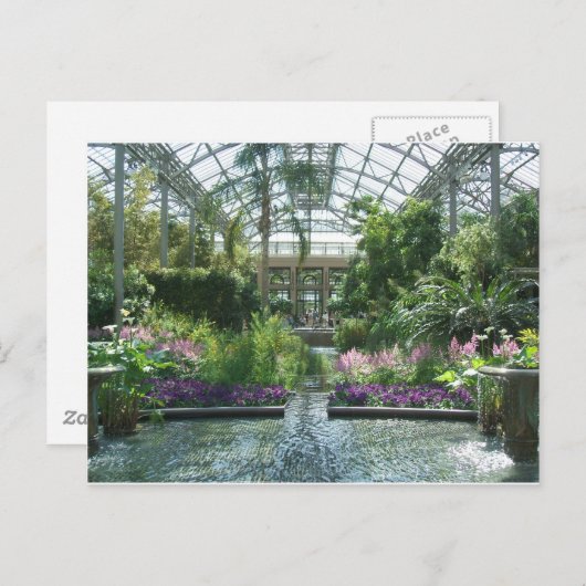 Carte Postale Longwood Gardens (Devant / Derrière)