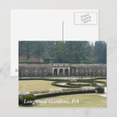 Carte Postale Longwood Gardens, PA (Devant / Derrière)